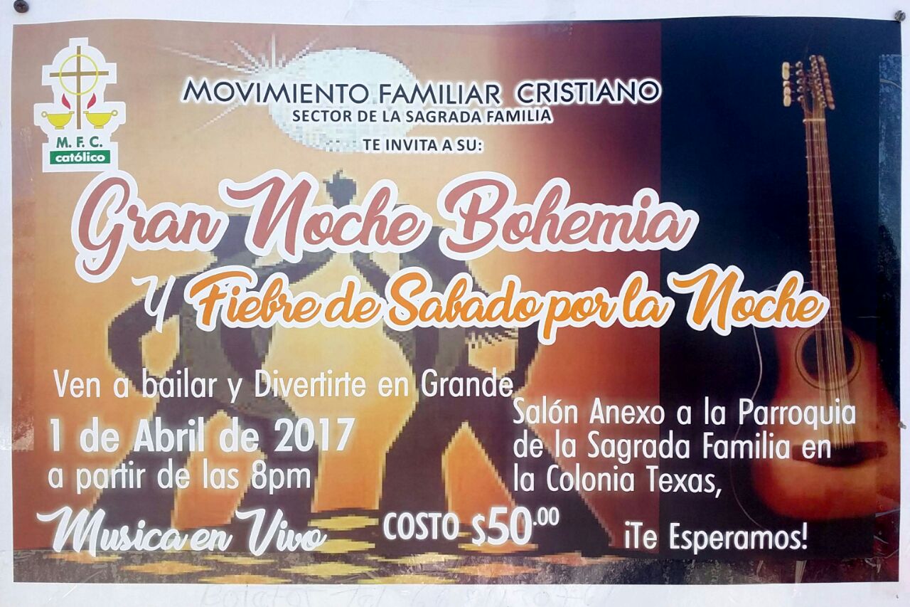 Noche Bohemia en La Sagrada Familia