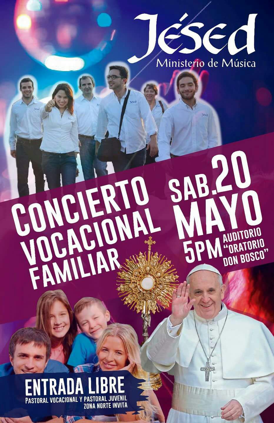 Concierto Vocacional Familiar con Jésed