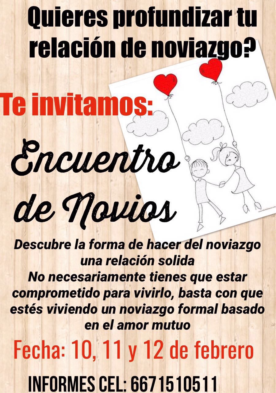 Encuentro de novios - 10 11 12 de Febrero
