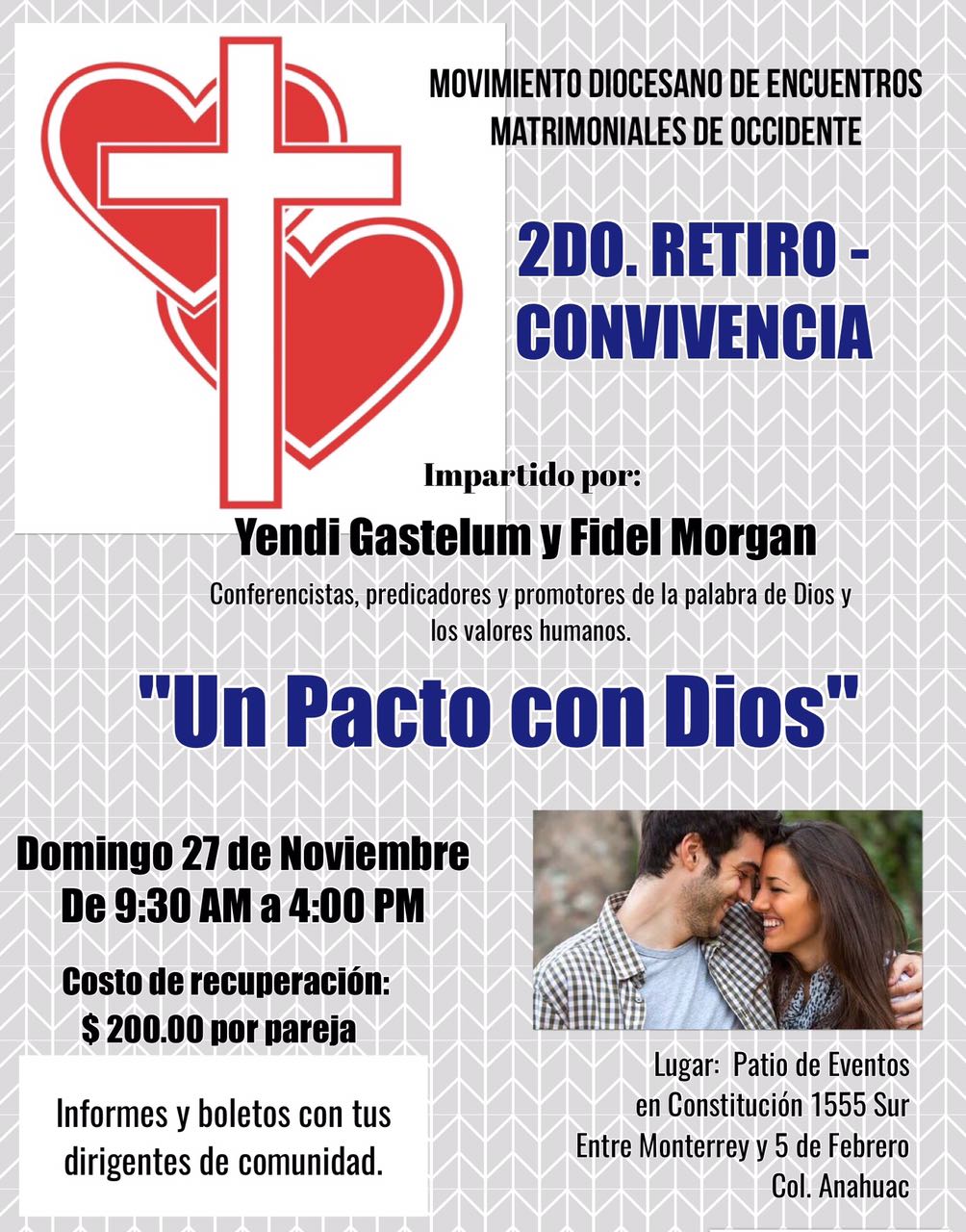 2ª Convivencia de Encuentros Matrimoniales - 27 de Noviembre