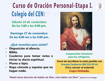Curso de Oración Personal Etapa 1
